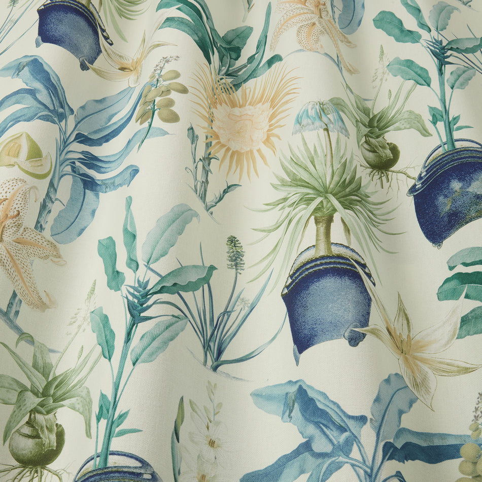 ILIV Victorian Glasshouse Atrium Lapis Fabric