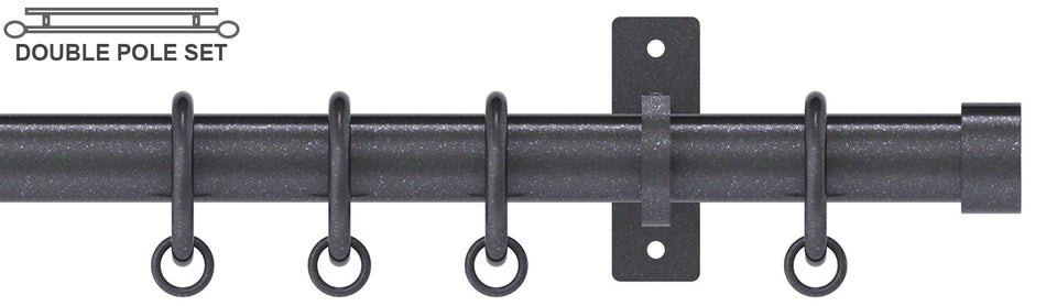 Arc 25mm Metal Double Pole Lead, Stud