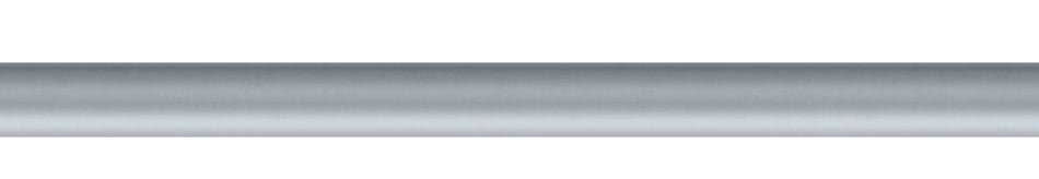 Arc 25mm Metal Curtain Pole only, Soft Silver