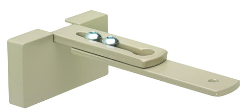 Silent Gliss Adjustable Square Smart Fix Bracket Taupe
