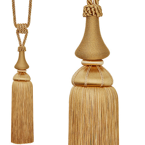 Hallis Ascot Curtain Tassel Tieback Gold