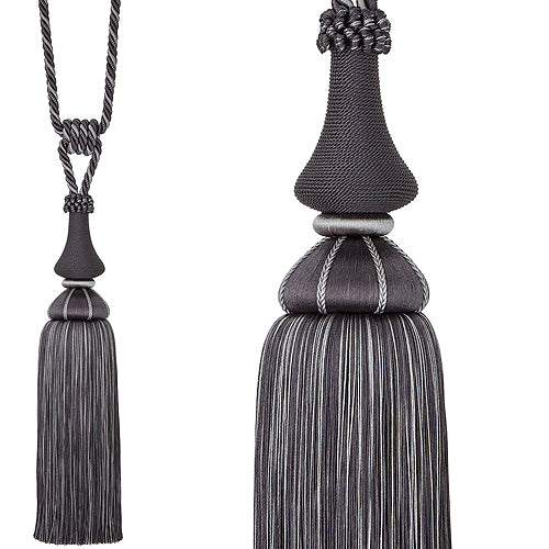 Hallis Ascot Curtain Tassel Tieback Hermatite