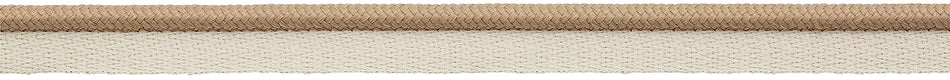 Hallis Eternity Bella Dura 7mm Plain Flanged Piping Cord Driftwood