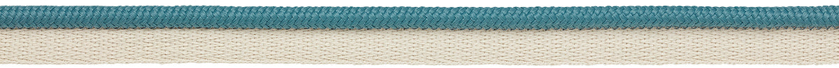 Hallis Eternity Bella Dura 7mm Plain Flanged Piping Cord Seafoam