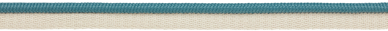 Hallis Eternity Bella Dura 7mm Plain Flanged Piping Cord Seafoam