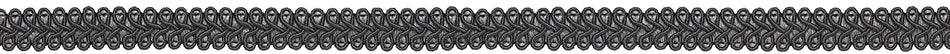 Hallis Eternity Bella Dura 12mm Gimp Braid Shadow Grey