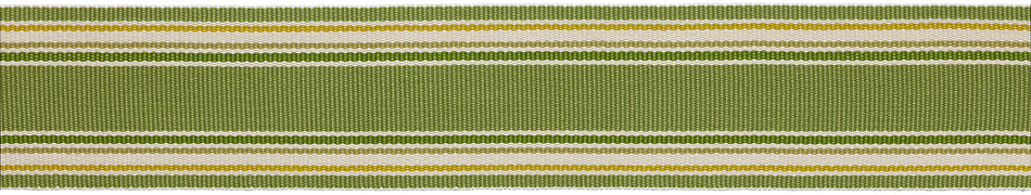 Hallis Eternity Bella Dura 52mm Stripe Braid Kelp Green