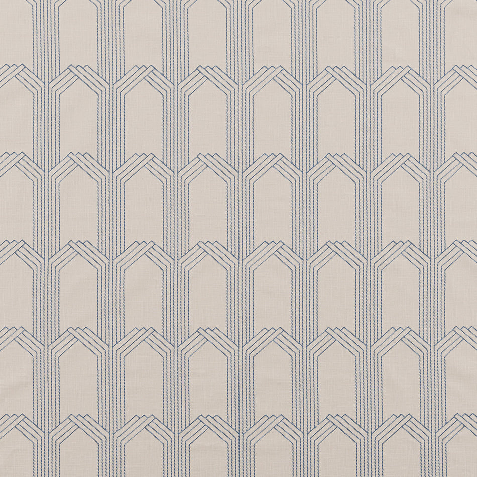 Beaumont Textiles Sunset Prismatic Sky Blue Fabric