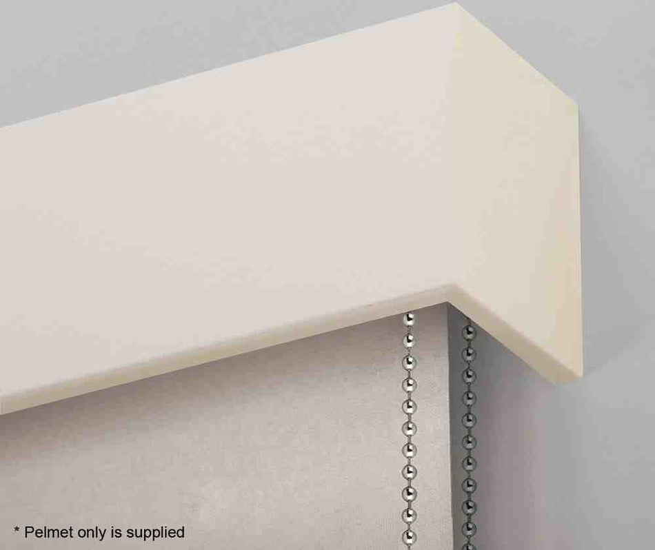 Hallis Cov-A-Blind Straight Wood Pelmet, Repaintable
