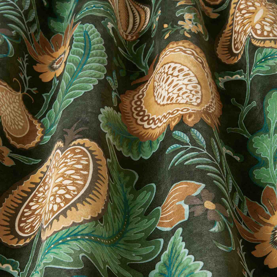 Iliv Winter Gardens Cantaloupe Forest Fabric