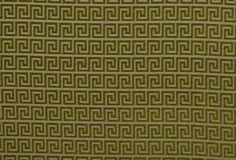 Fryetts Geo Athena Ochre Fabric