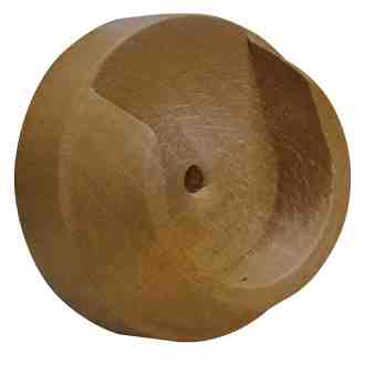 Renaissance Natur Shades 50mm Wood Curtain Pole Recess Bracket, Mid Oak