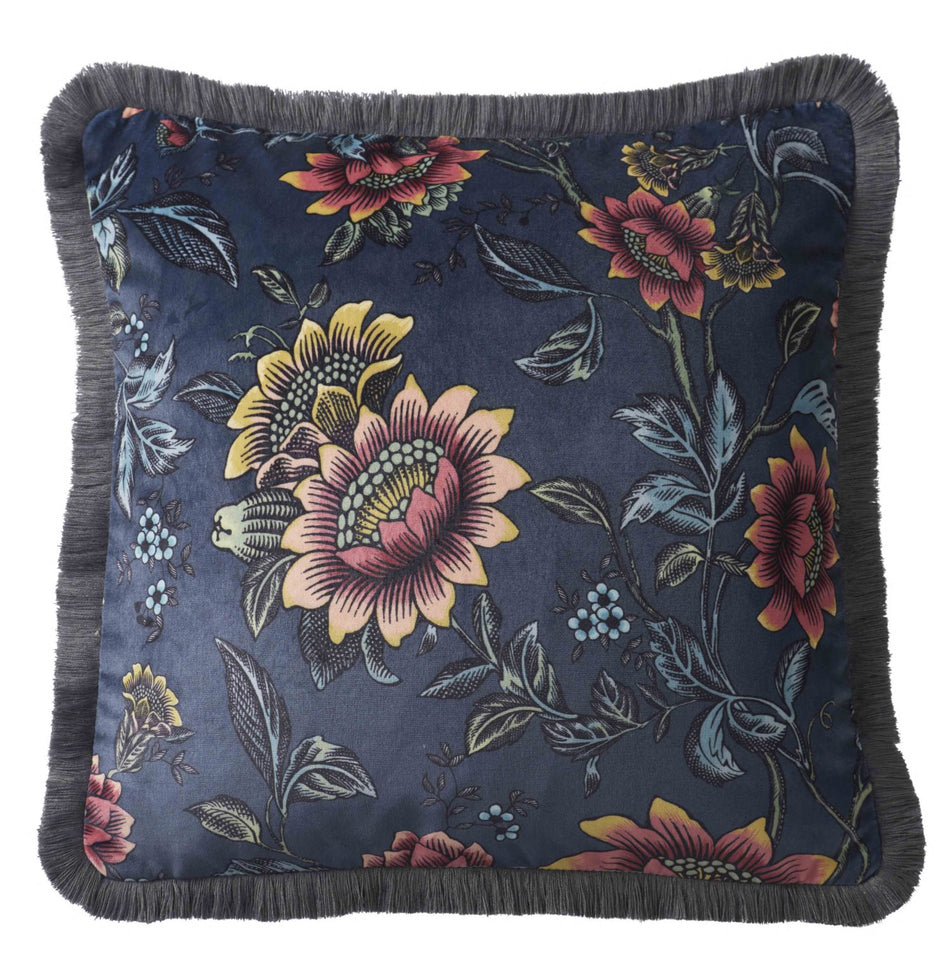 Wedgwood by Clarke & Clarke Tonquin Cushion Midnight