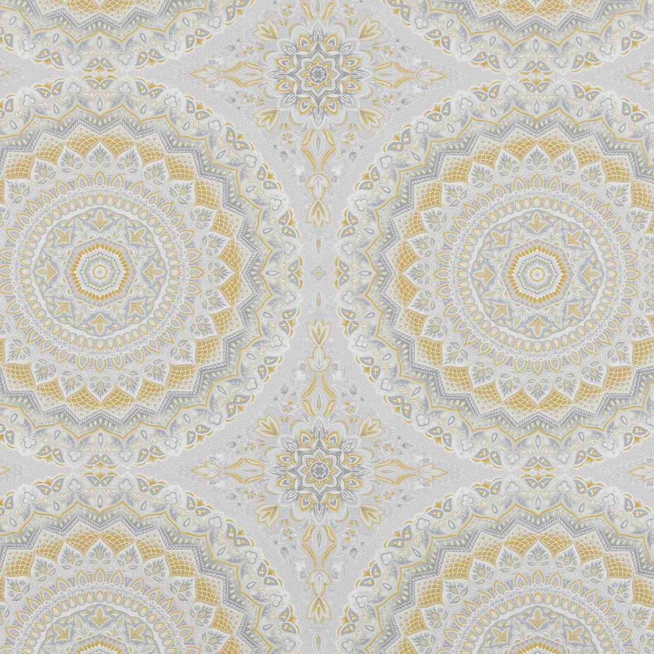 Beaumont Textiles Persia Quetta Ochre Fabric