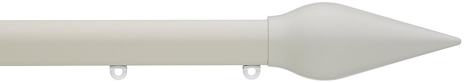 Silent Gliss Metropole 30mm 7610 Ecru Spear Finial