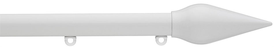 Silent Gliss Metropole 23mm 7600 White Spear Finial