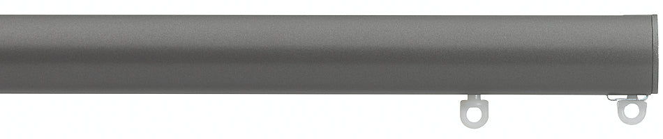 Silent Gliss Metropole 23mm 7600 Gun Metal Flush Endcap Finial