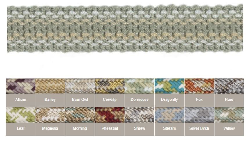 Troynorth Cotswold Snowshill Braid Trimming