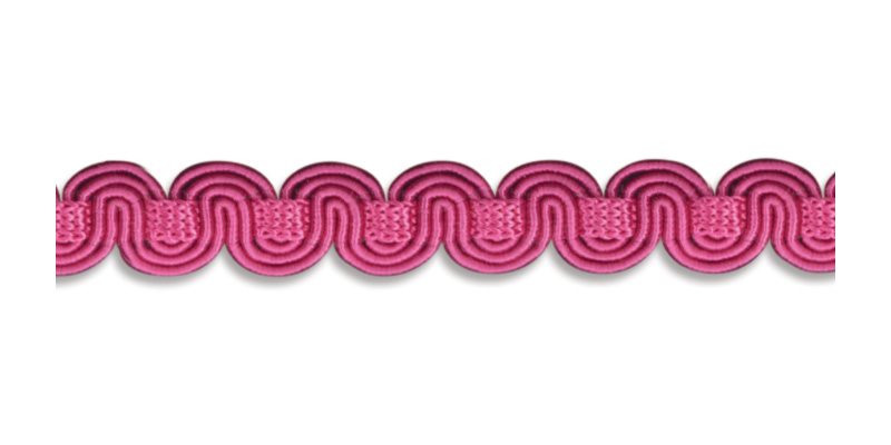 Troynorth Minsk Scroll Gimp Braid, Petal