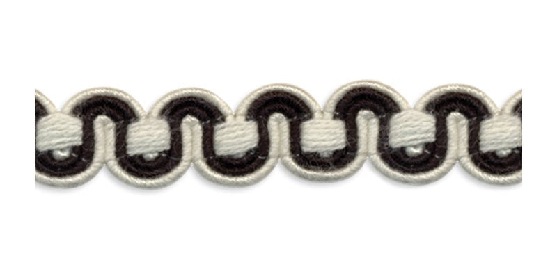 Troynorth Villa Scroll Gimp Braid, Art Deco