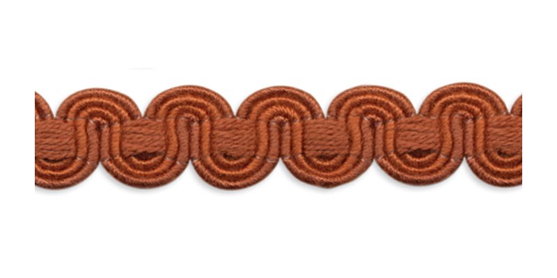 Troynorth Villa Scroll Gimp Braid, Autumn