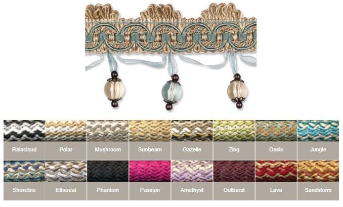 Troynorth Fusion Dynamic Bead Fringe