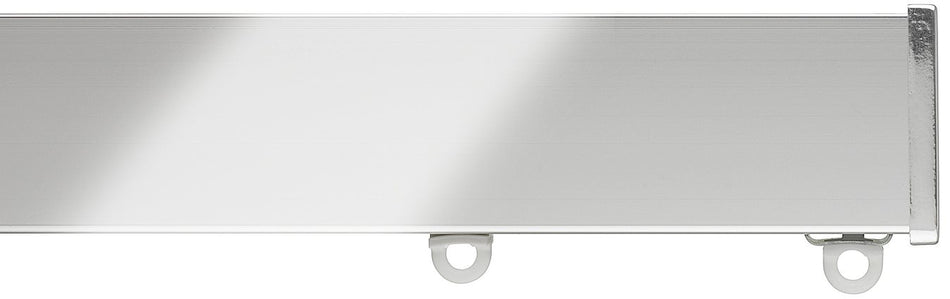 Silent Gliss Metroflat 36mm 7605 Curtain Track Chrome Stud Endcap
