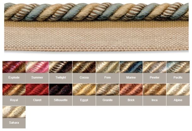 Troynorth Seasons February Flanged Cord