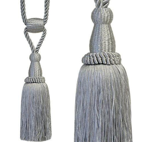 Jones Monaco Curtain Tieback Silver