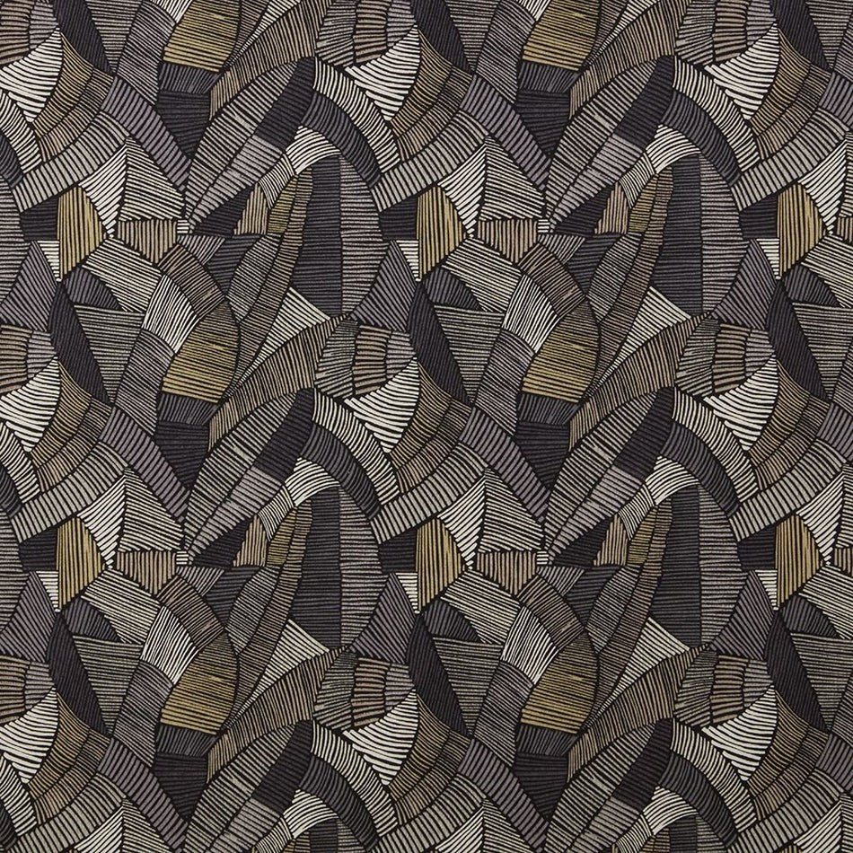 Iliv Geometrica Definity Onyx Fabric
