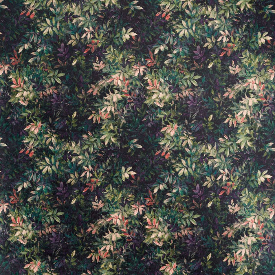 Clarke & Clarke Exotica 2 Congo Amethyst/Emerald Fabric