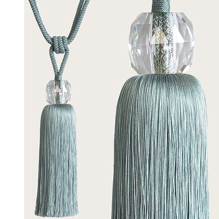 Laura Ashley Loren Curtain Tieback Sage