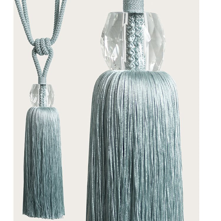 Laura Ashley Loren Curtain Tieback Pale Grey Green