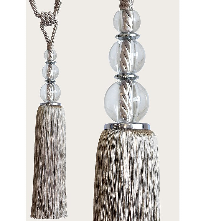 Laura Ashley Selby Curtain Tieback Truffle