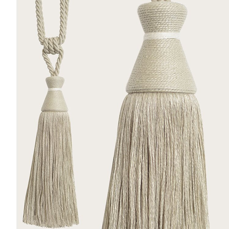 Laura Ashley Rhiannon Curtain Tassel Tieback Linen