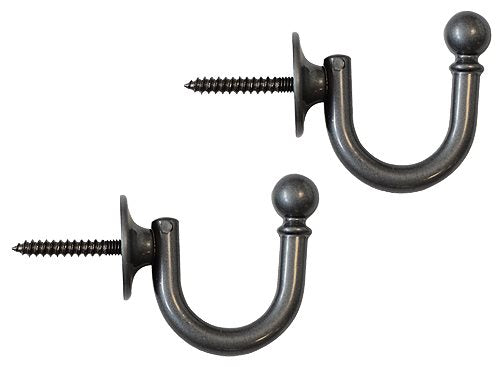 Laura Ashley Ball End Hook Grey