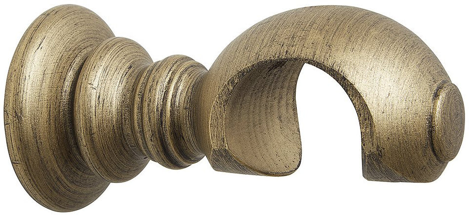 Modern Country 45mm, 55mm Wood Clasp Bracket Gold Black