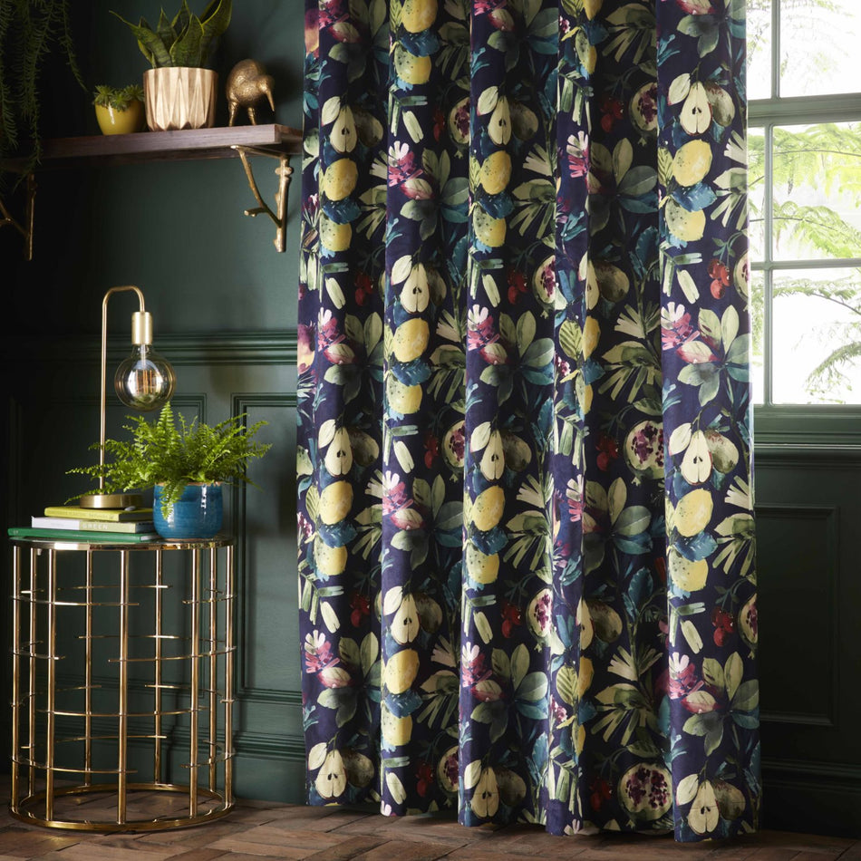 Studio G Copenhagen Eyelet Curtains Midnight