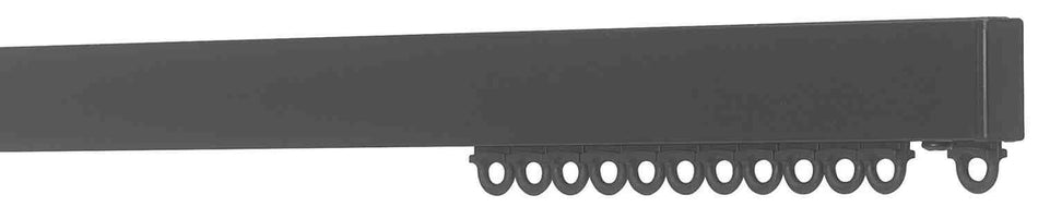 Silent Gliss 1080 Curtain Track Black