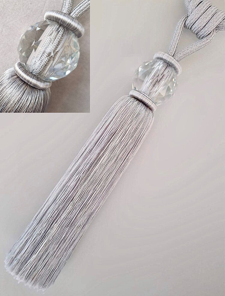 Copper Fox Gatsby Solitaire Tieback Silver