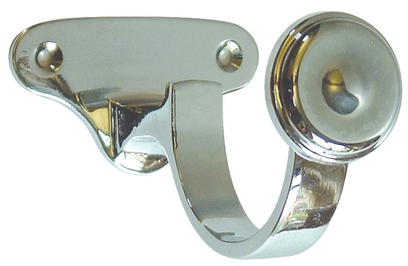 Hallis Eden 35mm and 45mm Metal Centre Bracket Chrome