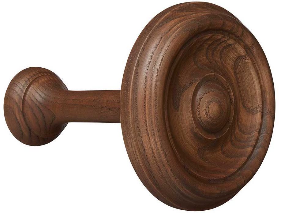 Hallis Eden Wood Curtain Holdback Cocoa