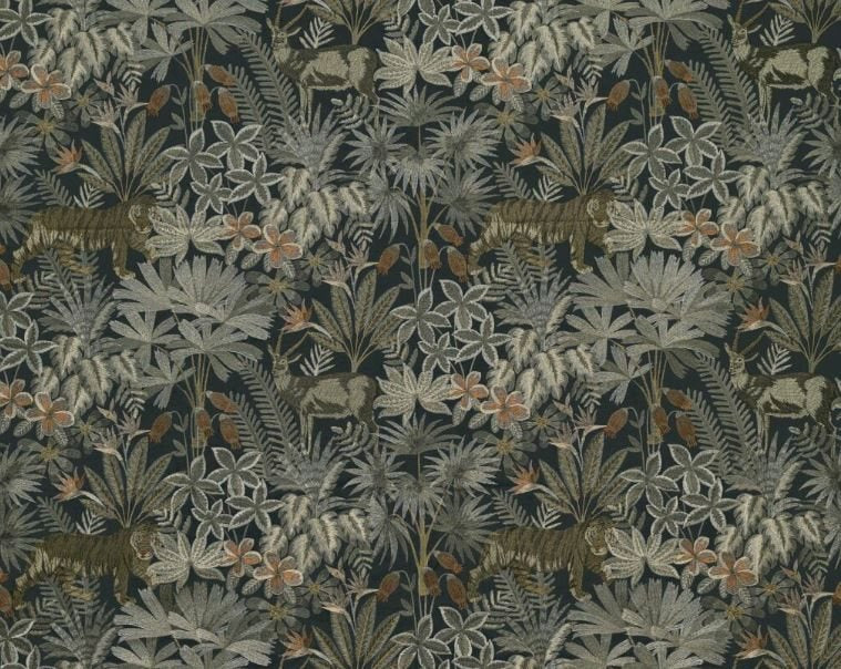 Kai Bali Rajah Cocoa Fabric