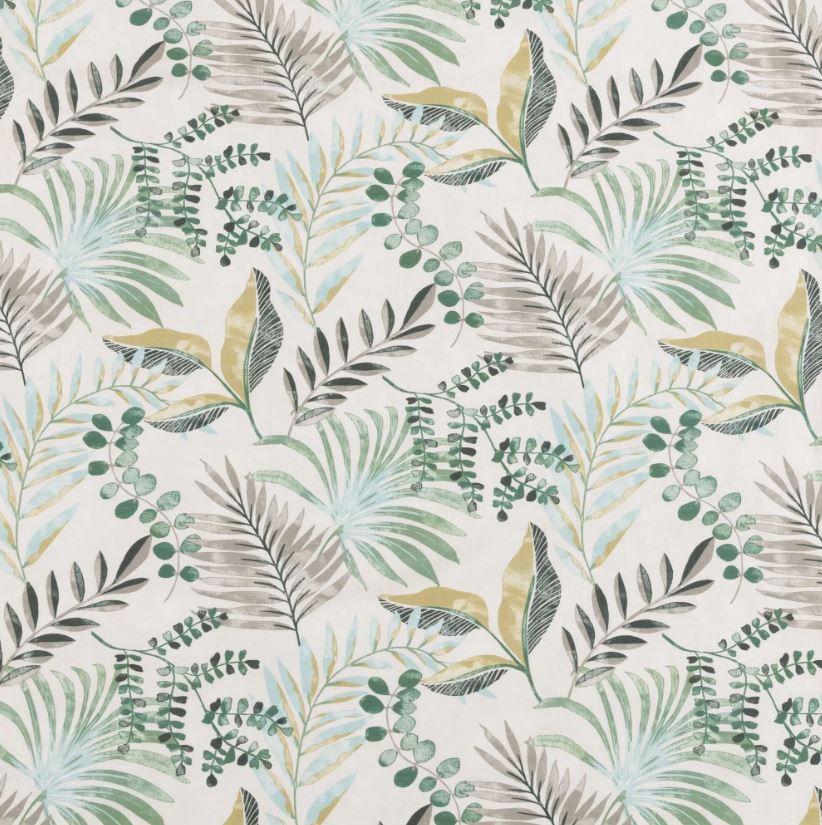 Beaumont Textiles Papyrus Henna Fern Fabric