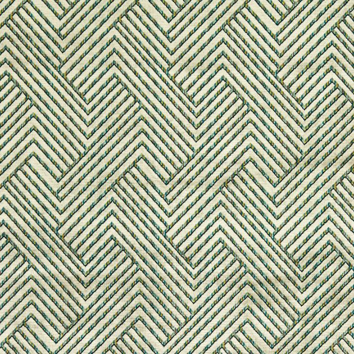 Clarke & Clarke Urban Grassetto Peacock Fabric