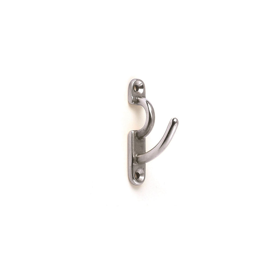 Hallis Security Tieback Hook Polished Nickel