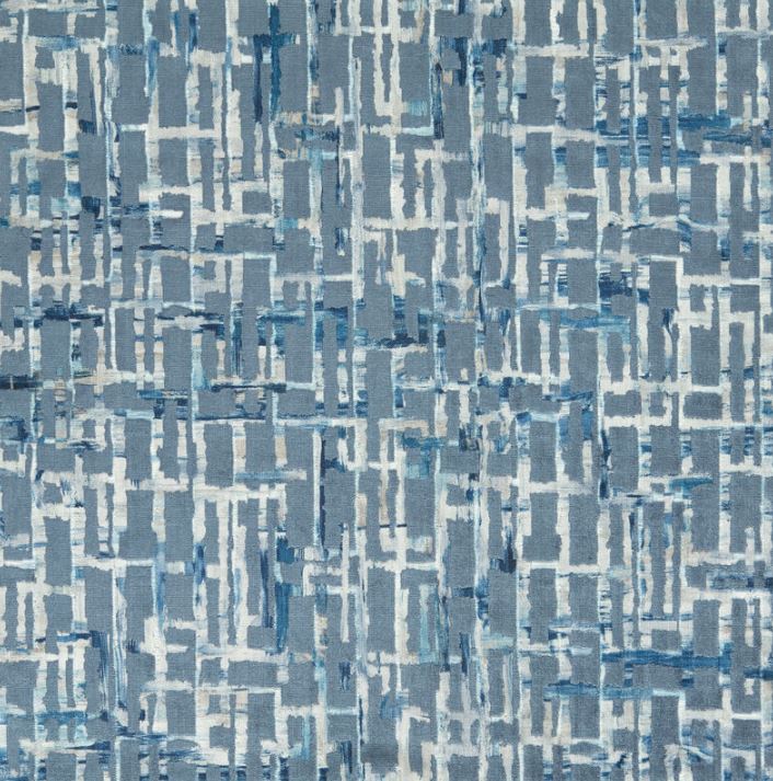 Clarke & Clarke Vivido Quadrata Midnight Fabric