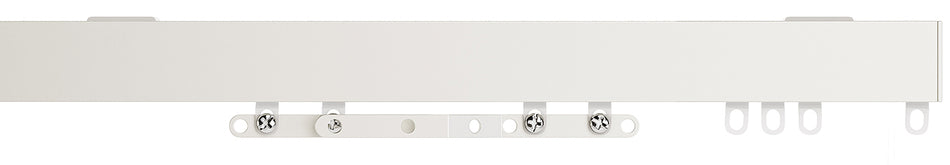 Speedy Contour Uncorded UPVC Curtain Track White