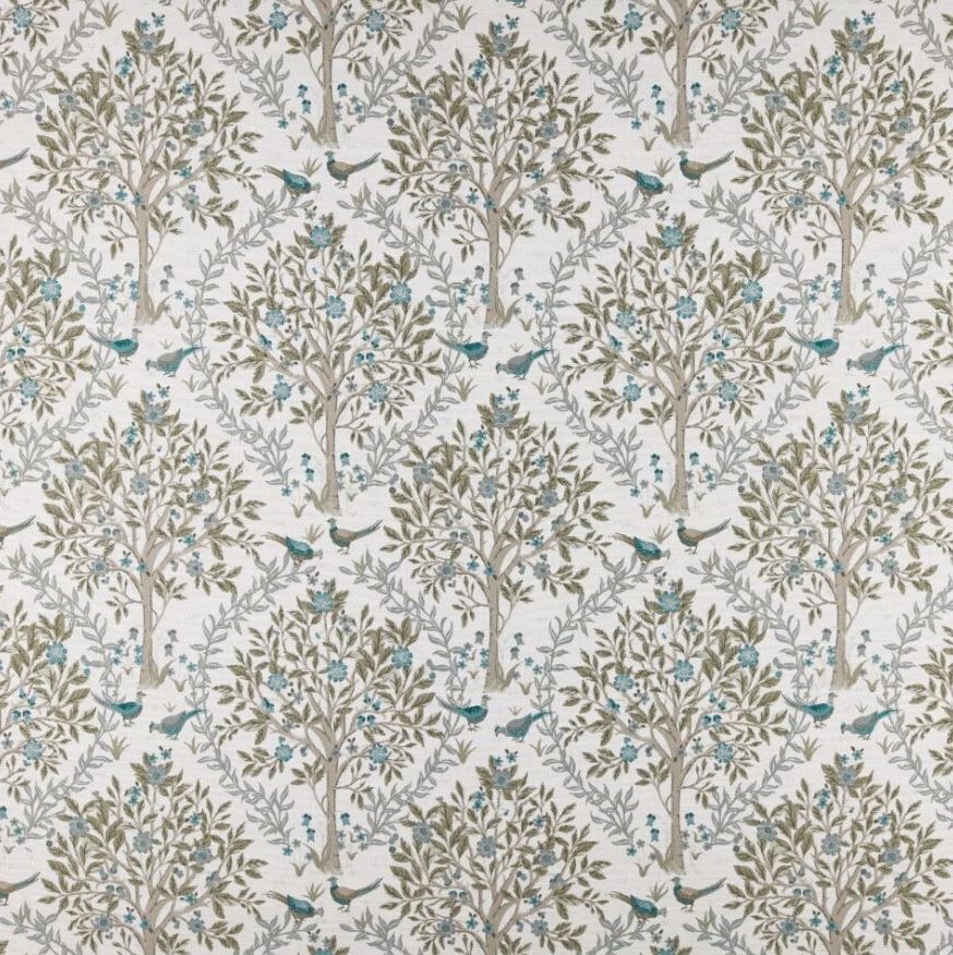Ashley Wilde Sherwood Bedgebury Kingfisher Fabric