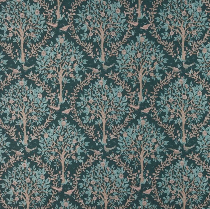 Ashley Wilde Sherwood Bedgebury Peacock Fabric